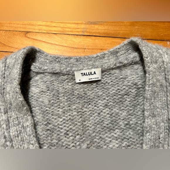 Aritzia Talula Grey Cardigan - Picture 3 of 4